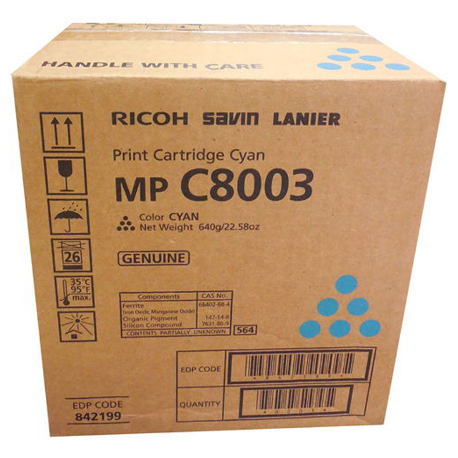 حبر ازرق ريكو  MP C8003 / IM C8000