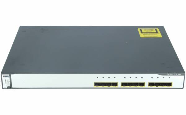 Cisco WS-C3750G-12S-S Catalyst 3750 12 SFP